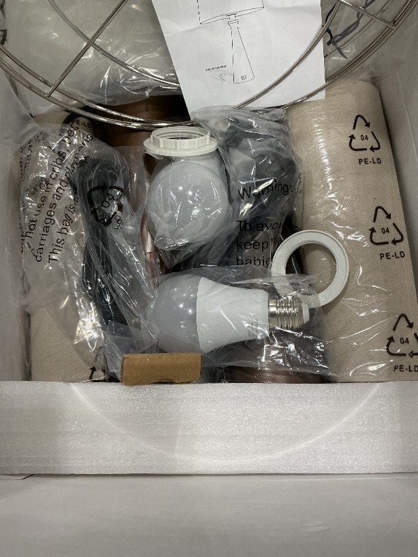 Photo 1 of ***SEE CLERK COMMENTS*** Seealle Modern Table Lamps Set of 2 - Touch Bedside Lamp for Nightstand with USB C+A,3-Way Dimmable Brown Nightstand Lamps for Living Room Bedroom End Table with Oat Shade(Bulb Included)