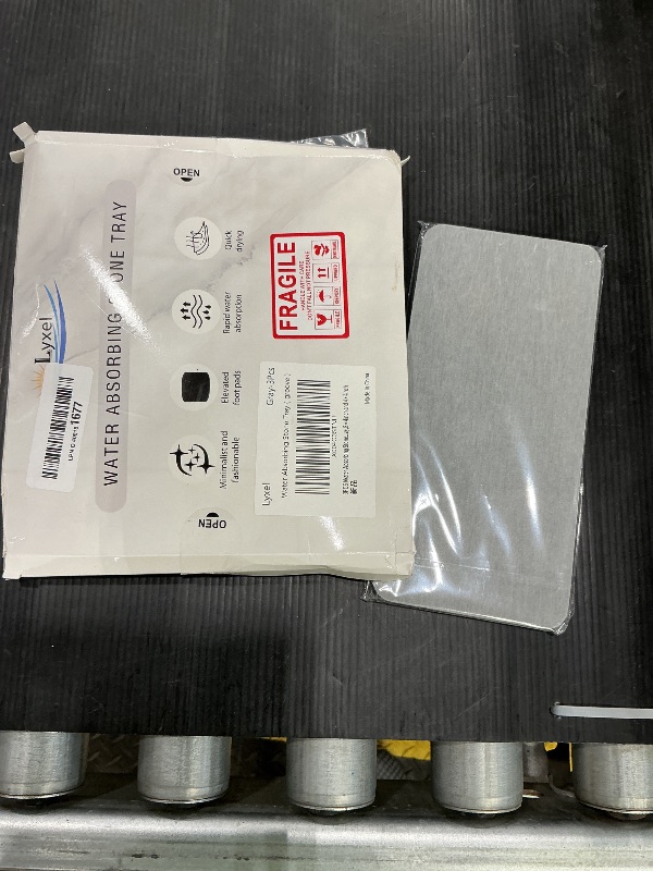 Photo 1 of 3PCS Water Absorbing Stone Tray, DryingNeat Diatomite Stone Sink Tray, Instant Dry Sink Coasters, Kitchen Sponge Hand Soap Holder, Countertop Fast Drying Counter Trays,8 * 4inch and 4 * 4inch