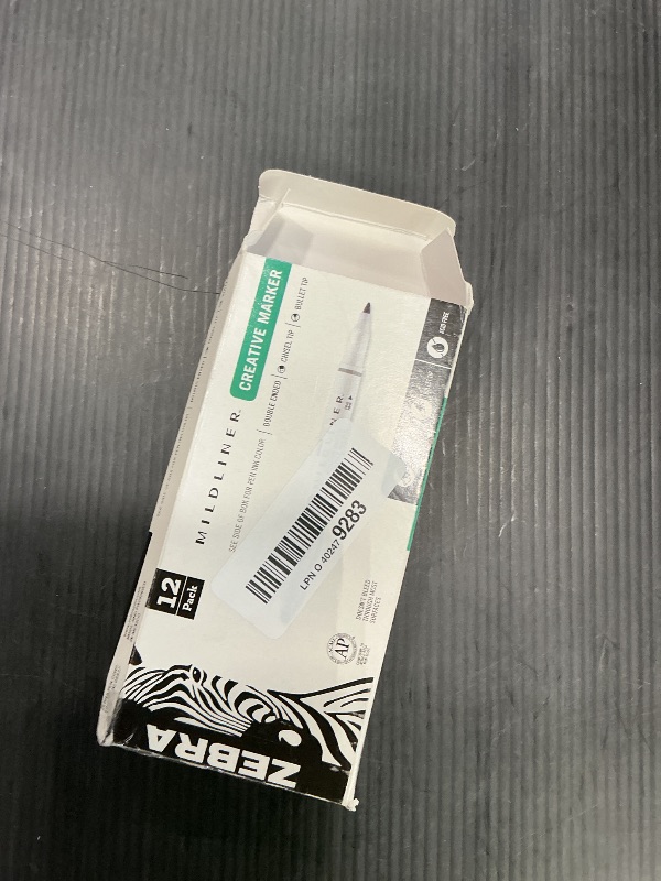 Photo 1 of ***SEE CLERK COMMENTS*** Zebra Pen Mildliner Dual-Tip Highlighters, Broad and Fine Tips, Ideal for Bible Highlighting, No Bleed, School Supplies, Teacher Supplies, and Office Supplies, Mild Smoke Blue Ink, 12-Pack (78420upc)