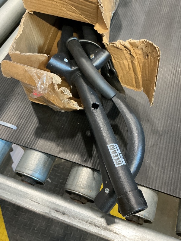 Photo 1 of ***SEE CLERK COMMENTS*** GLEAM Guitar Stand - Adjustable Fit Electric, Classical Guitars and Bass, Load Capacity 20LB, Accessories, Folding Type Black (CG-4)