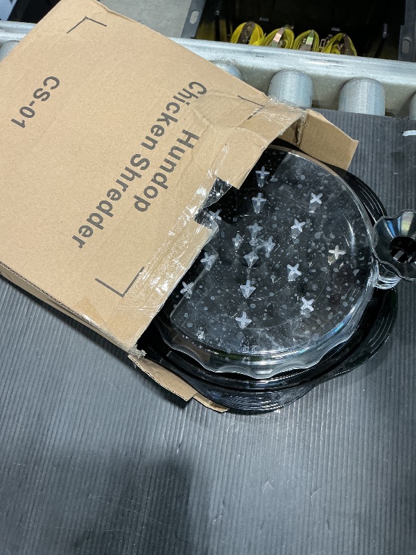 Photo 1 of ***SEE CLERK COMMENTS*** Chicken Shredder Tool Twist for Kitchen, Manual Chicken Breast Grinder Machine for Ground Food, Meat & Vegetables (Elegant Black)