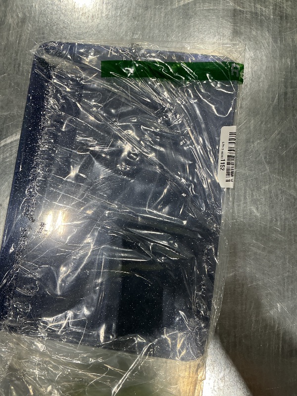 Photo 1 of 1 Pcs Clear Glitter Clipboards, Plastic Clipboard with Pen Holder,Size 8.85 x 12.4 in Shiny Clipboards with Low Profile Clip,Cute Hanging Clipboard for Office Supplies Sparkly Clip Board-Navy Blue