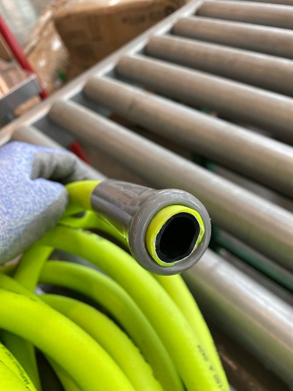 Photo 1 of *Major Damaged* Garden Hose 5/8 in. x 50 ft., Lightweight All-Weather Water Hose, Durable and Flexible, Leak-Free Connections