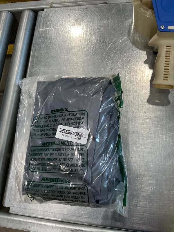 Photo 1 of ?Upgraded?Patio Egg Chair Covers with Zipper, Wicker Egg Swing Chair Covers, Waterproof Heavy Duty Weather Resisatnt Outdoor Chair Cover, Windproof Hanging Chair Cover, 75" x 45", Grey, 1 Pack