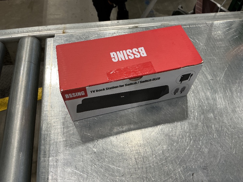 Photo 1 of *Missing Parts*
BSSING TV Dock Station for Switch, Replacement for Official Dock Set. Supports 4K HDMI Output with 15V/2.6A Power Adapter and HDMI Cable
