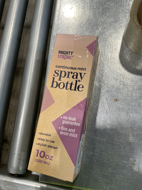 Photo 1 of 10 OZ Continuous Spray Bottles - Ultra Fine Mist Sprayer | Water Spray Bottle For Hair Stuff, Mister Spray Bottle For Plants Mister | Hair Spray Bottles For Hairstyling, Cleaning, Salons