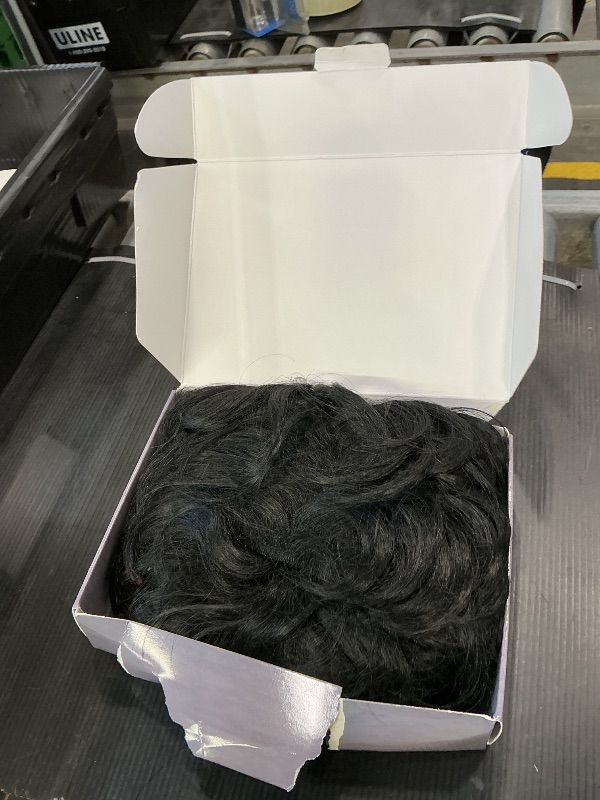 Photo 1 of *Missing Parts*
Wallden Hair 50s 60s Rock Wig with Glasses and Necklace for Mens Singer Costume Funny Black Wigs for Cosplay Halloween Disco Party (4pcs Set)