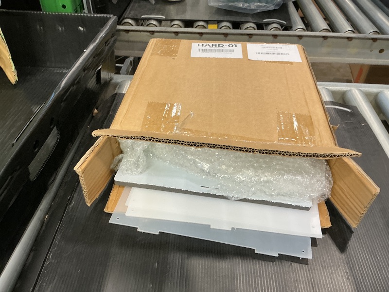 Photo 1 of ***missing hardware*** KOLIPI Basketball Display Case, Clear Acrylic Display Box for Full Size Basketball, Stand for Autographed Ball Showcasing, Watch The Video to Assemble (10.6x10.6x11.8 inch, 27x27x30 cm)