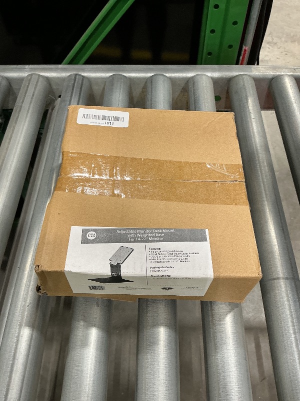 Photo 1 of 3-in-1 Mount Stand – CTA Multi-Flex Tablet Base and Support Installs on Walls or Folds for iPad 10th Gen 10.9" - 7/8/9 Gen 10.2” - Air 4 - Pro 11” - Galaxy Tab S3 - Silver (PAD-KMSB)