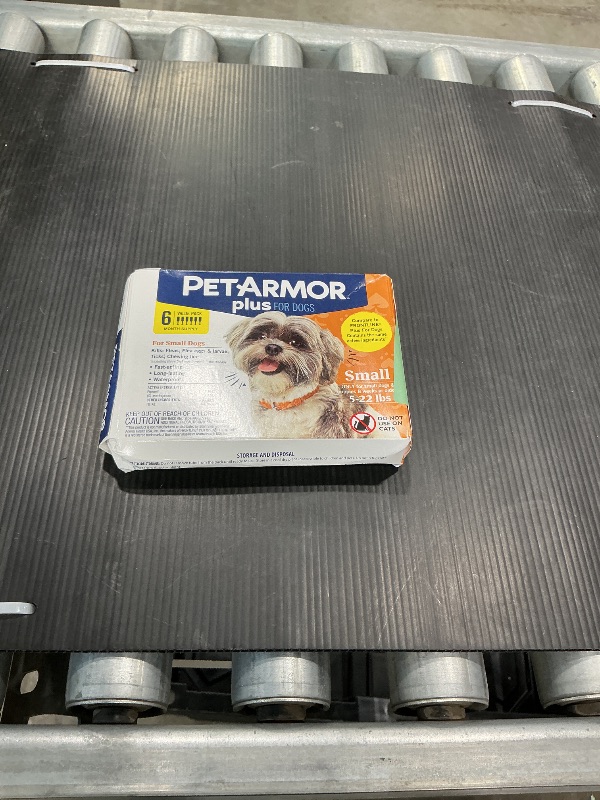 Photo 1 of PetArmor Plus for Dogs Flea and Tick Prevention for Dogs, Long-Lasting & Fast-Acting Topical Dog Flea Treatment, 6 Count, small