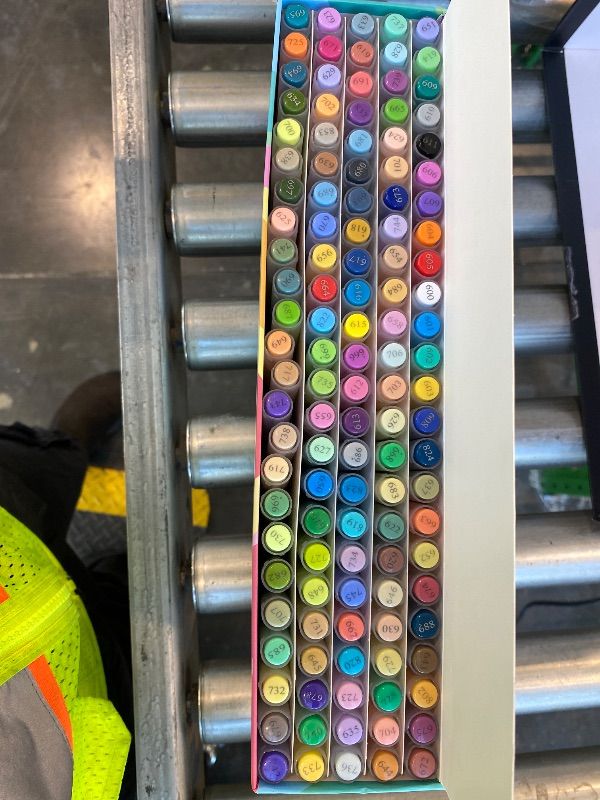 Photo 1 of 120 Colors Acrylic Paint Markers, Soft Brush Tip Pens and Markers, Acrylic Paint Pens for Wood, Stone, Canvas, Glass, Fabric, Egg, Rock Painting and DIY Crafts Art Supplies