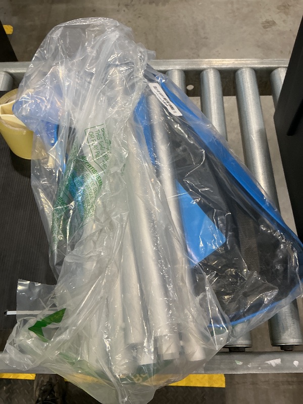 Photo 1 of 17.5'' Self-repair Pool Net with Pole 10 Ft Thick Aluminum 8 Sections Detachable Pool Poles & Nylon Fine Mesh Netting Bag Wear Resistant Pool Skimmer Net Leaf Rake for Above Ground In-ground Pools