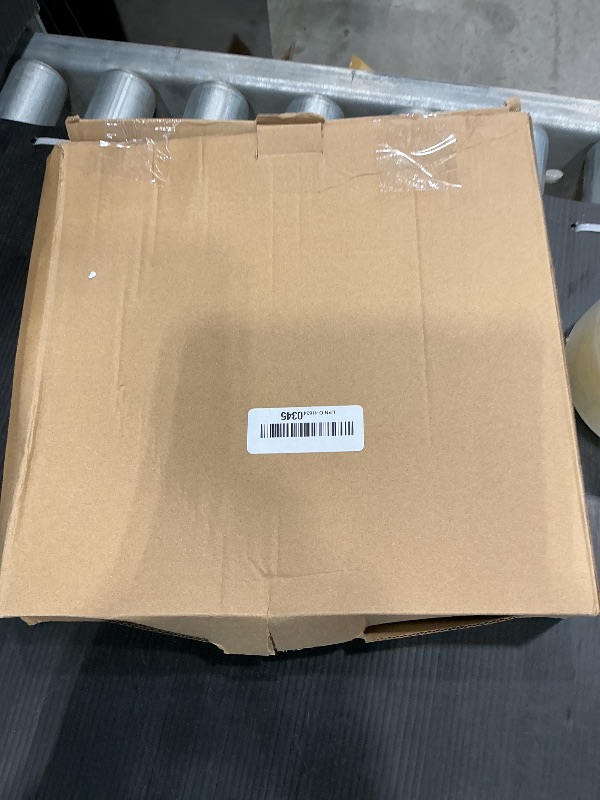 Photo 1 of *MISSING HANDLE* Microwave Splatter Cover Vented Glass Splatter Guard Lid with Collapsible Silicone for Food as Pot Covers 11.8 inch Large Plate for 6 7 8 9 10 11 inch Plate Bowl