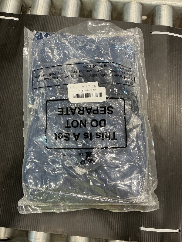 Photo 1 of **MISSING PIECES** Yeyeplum ONLY 3 Pcs Helmet Bag Welding Motorcycle Hood Bag with Drawstring Locking, Microfiber Large Lightweight for Football Hockey Ski Riding Racing Snowmobile Bicycle Bike Helmet Storage (Blue)