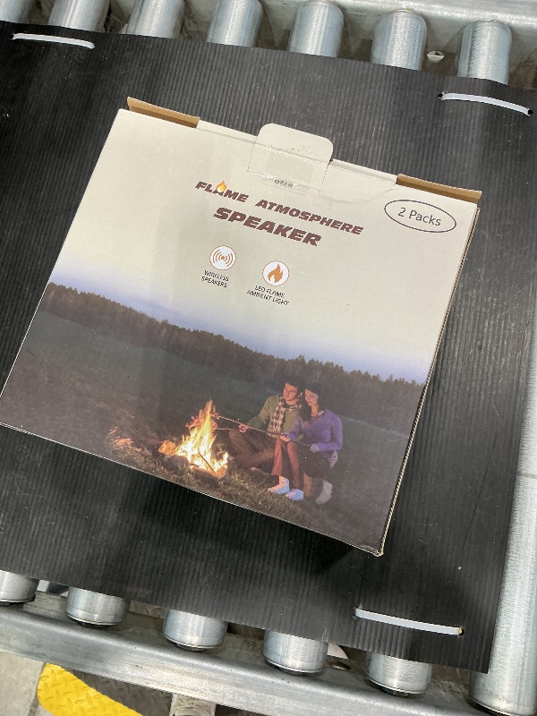 Photo 1 of 2 Pack LED Flame Outdoor Bluetooth Speaker, Unique Gifts for Men, IPX6 Waterproof Tiki Torch Atmosphere Flame Speaker for Party Patio Garden, Outdoor Speakers with Stake, Hook, Wall Mount (2 Pack)