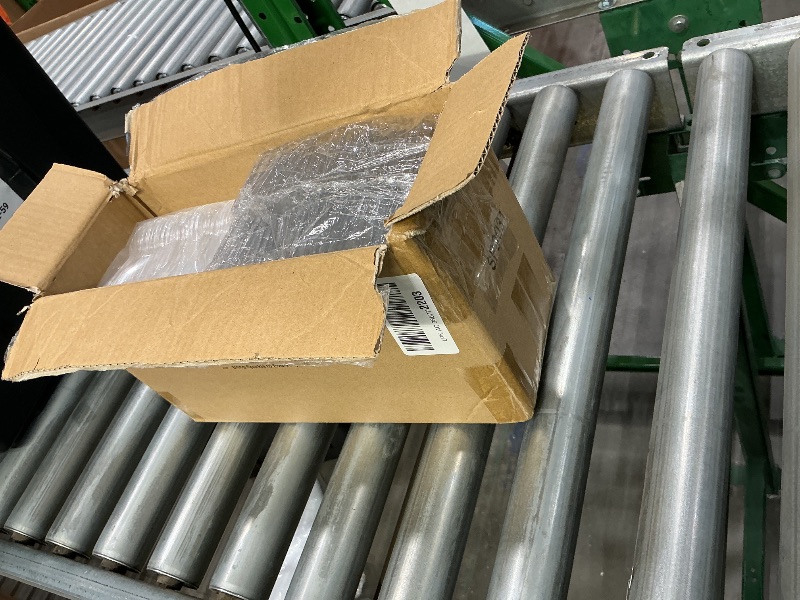 Photo 1 of 320-Pack Dessert Cups with Spoons 5 oz Mini Plastic Dessert Cups for Party Yogurt Parfait Jello Fruit Appetizer Cocktail Small Clear Reusable Square and Round Goblet-Shaped Dessert Bowls Shot Glasses