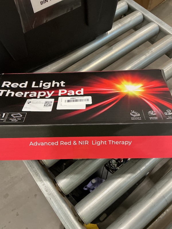 Photo 1 of 2025 Upgraded Red Light Therapy for Body, 24" x 12" Large Size Red Light Therapy Pad with Timer, 660nm&850nm Infrared Light Therapy Mat Full Body(Black)