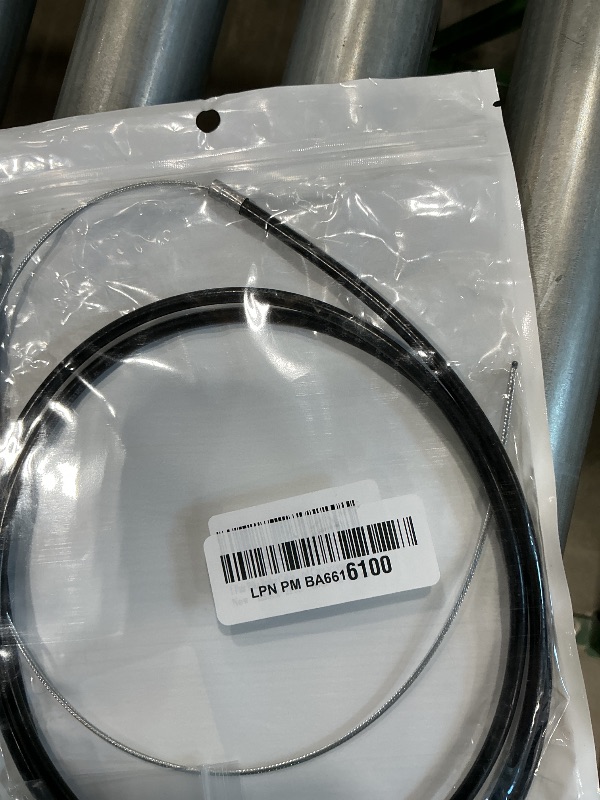 Photo 1 of 1 Pair Bike Brake Cable Set,Front and Rear Brake Cable,Universal Standard Bicycle Brake Cable for Mountain MTB Bike,Bike Brake Wire Set for Road Bike and Common Bike,Free End Caps accessories,Black