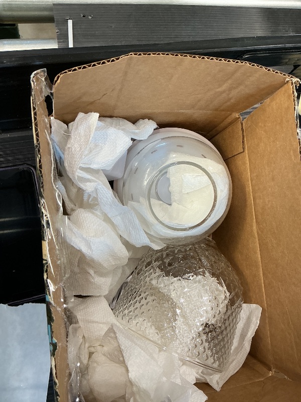 Photo 1 of 200ml Glass Reservoir Essential Oil Diffuser with Glass Dome Ultrasonic Aromatherapy Diffuser with Four Timer Colorful Light Auto-Off for Gift Home Office Bedroom