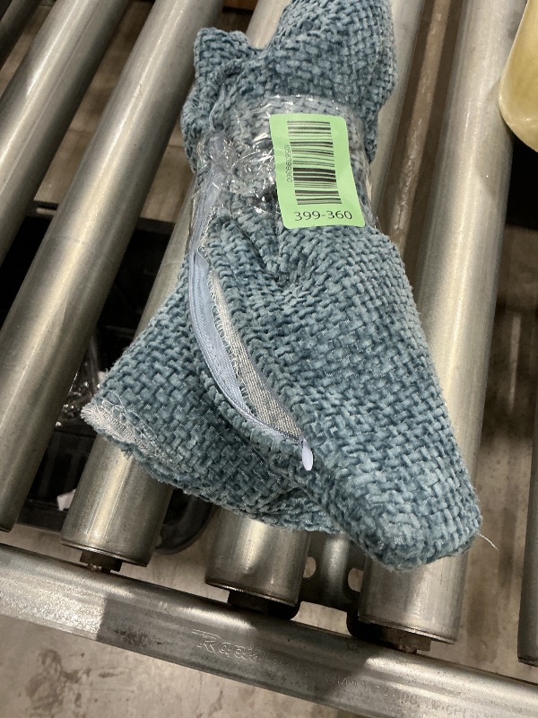 Photo 1 of *Fabric slightly ripped at seems* Blue Pillow Cover