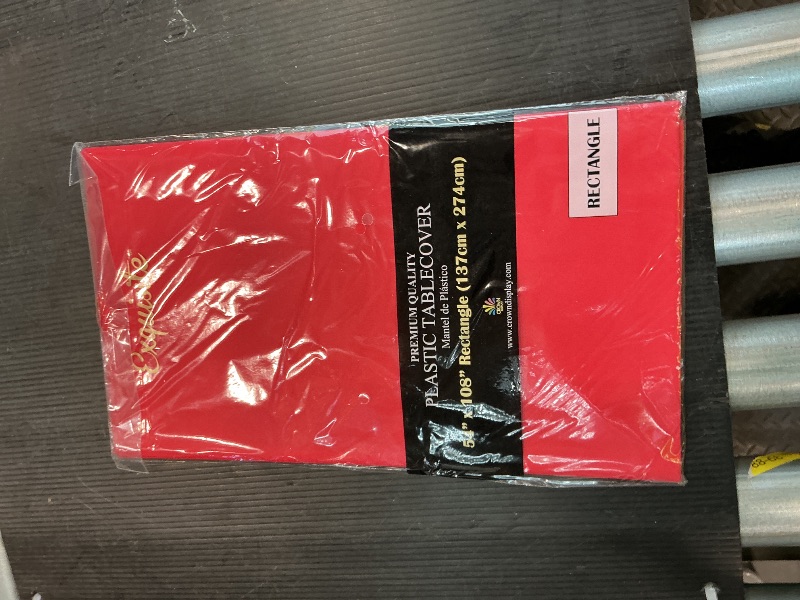 Photo 1 of *Premium* Red table cover 54" x 108"