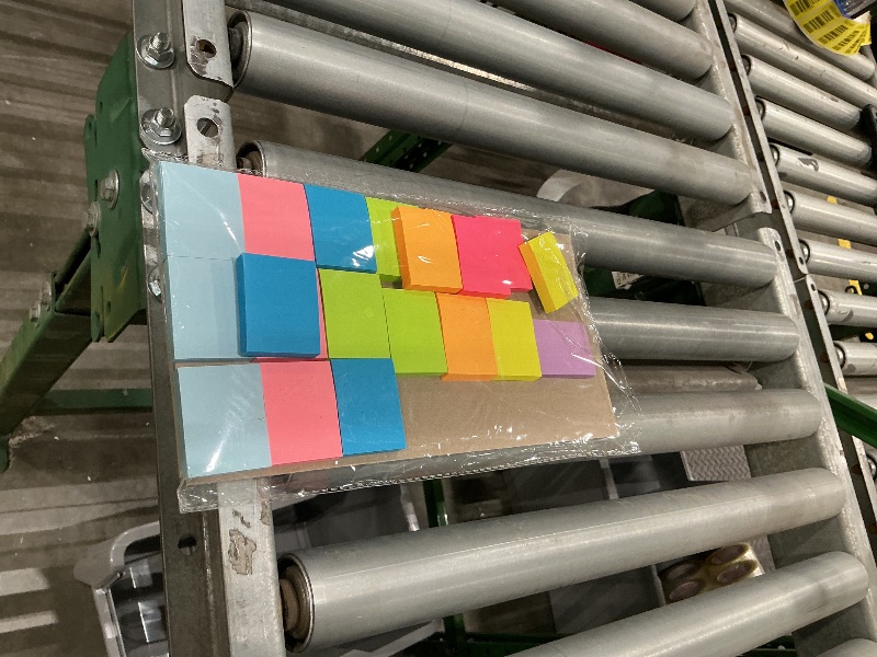 Photo 1 of (24 Pads) Sticky Notes 1.5x2 in, 8 Colors Post Self Sticky Notes Pad Its, Bright Post Stickies Colorful Sticky Notes for Office, Home, School, Meeting, 75 Sheets/pad