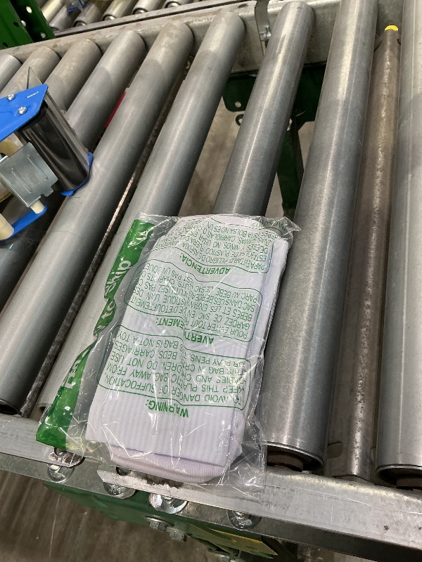 Photo 1 of 1 pair Hylaea Compression Running Socks for Men, Coolmax Anti-Blister Cushion Crew Socks for Athletic Basketball Tennis, Moisture Wicking & Seamless, Elite White Large