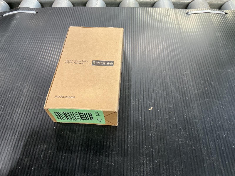 Photo 1 of Ratakee AM/FM Radio, Battery Operated Portable Radio with Clock, Preset, Sleep Timer and Battery Backup for Yard Work, Walking, Camping, Jogging, Fishing, Handheld Size, 3 AA Battery Powered (Black)