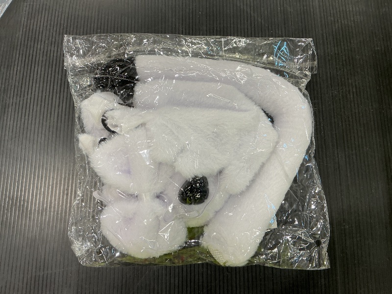 Photo 1 of *Missing Parts - Check clerk notes*
Taranovi Dog Long Ears Headband - 5PCS Dog Ears Headband Paw Gloves Nose Bowtie Tail for Adult Women Halloween Puppy Costume Fluffy Floppy Animal Cosplay Party Accessories Set (Black and White)