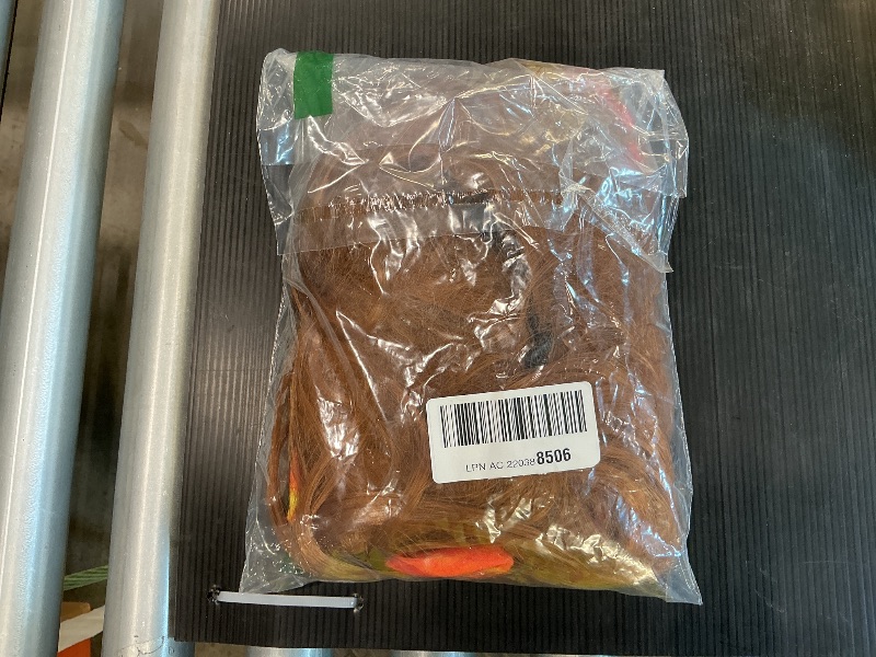 Photo 1 of ***See Notes***Hippie Wigs for Men Women 70s 60s Tie Dye Headband Sunglasses 70s 60s Costume Accessories, 3 pcs(Golden Brown)