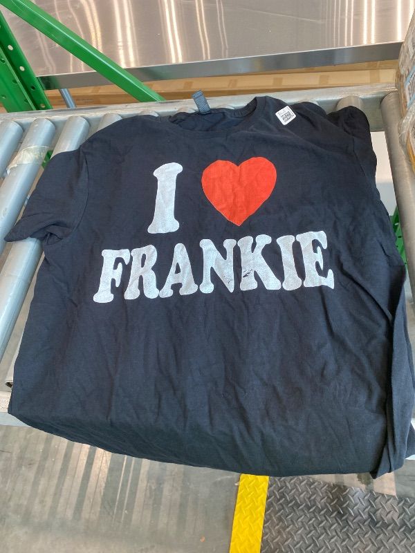 Photo 1 of *Minor Damaged* I Heart (Love) Frankie Cute Matching Couple Spouse T-Shirt Size: Men Large
