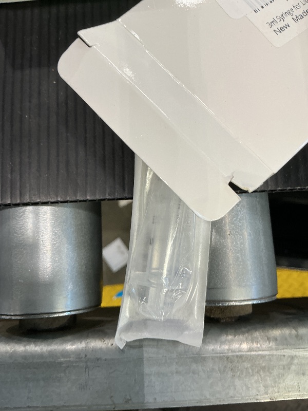 Photo 1 of 3ml Syringe for Liquid, Oral, Scientific Labs, Measurement, Dispensing, with Cap- 3 Pack 3ml Syringes