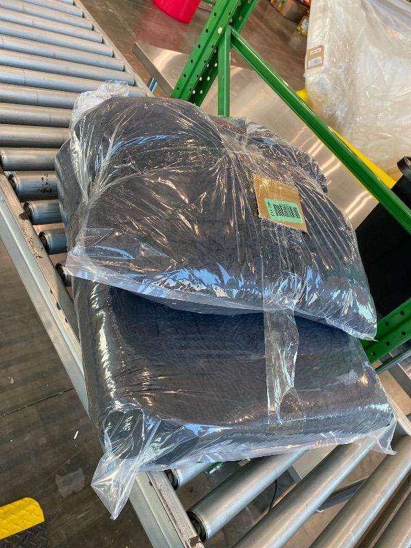 Photo 1 of *Minor Damaged*
IASEAHK Outdoor Seat Cushion Set, Waterproof & Fade Resistant Patio Chair Cushions, Outdoors Cushion for Patio Furniture, 24 x 24 x 5.75 Inch, Outdoor Couch Cushions with Handle and Ties, Navy Blue