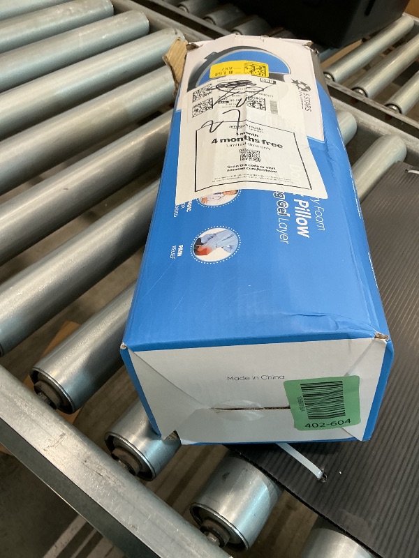 Photo 1 of 5 STARS UNITED Donut Pillow Hemorrhoid Tailbone Cushion – Large Chair Pad for Pain Relief – Coccyx, Prostate, Sciatica, Pelvic Floor, Pressure Sores, Pregnancy, Postpartum Recovery, Arctic Black