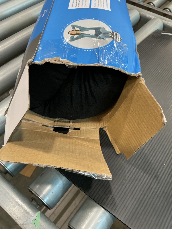 Photo 1 of 5 STARS UNITED Donut Pillow Hemorrhoid Tailbone Cushion – Large Chair Pad for Pain Relief – Coccyx, Prostate, Sciatica, Pelvic Floor, Pressure Sores, Pregnancy, Postpartum Recovery, Arctic Black