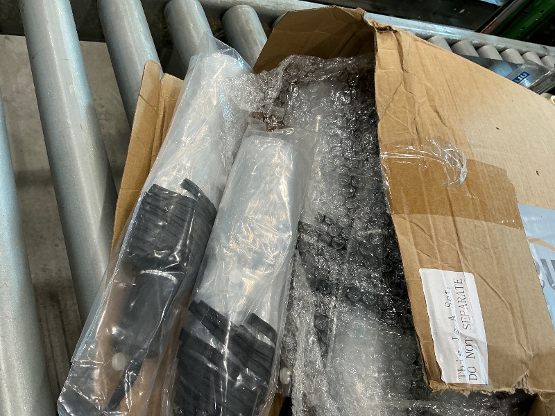 Photo 1 of 18 Pcs Clear Foldable Umbrellas Bulk Transparent Travel Umbrella Clear Umbrella Manual Open and Close Compact Folding Umbrella for Wedding Anniversary Christmas Party Favors (Black Trim)