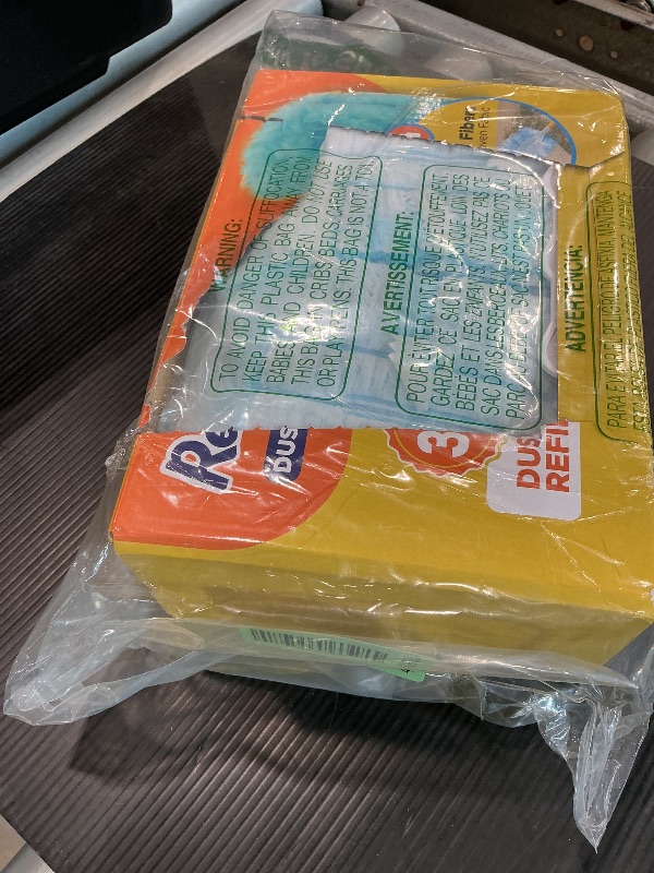 Photo 1 of 30 Count Duster Refill for Swiffer Duster with 1 Handle, One-Sided Disposable Dusters Refills with 4X Microfibers, Unscented Dusters for Cleaning Home, Furniture, Blinds & Vent