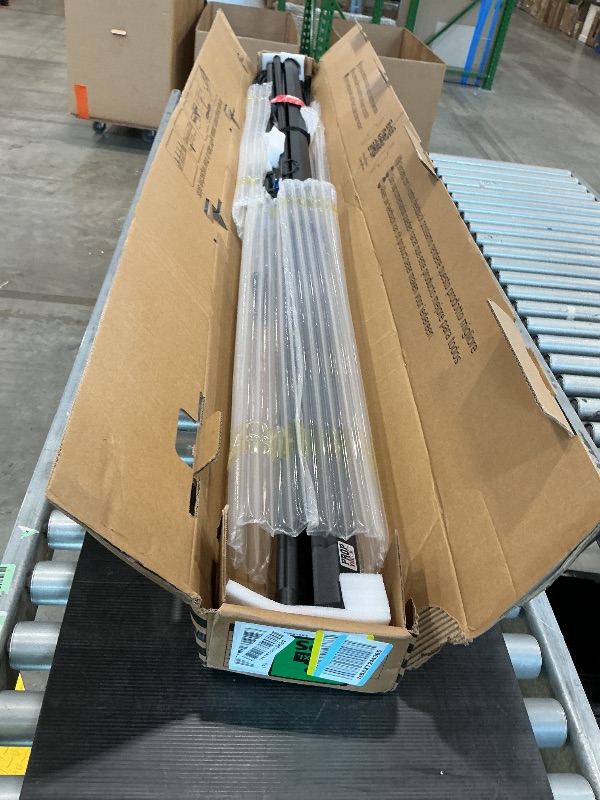 Photo 1 of 100 Inch Indoor and Outdoor Projector Screen with Stand for Movies or Presentations - HD Premium 16:9 Folding Free Tripod Screen with Carry Bag and Straps, Matte