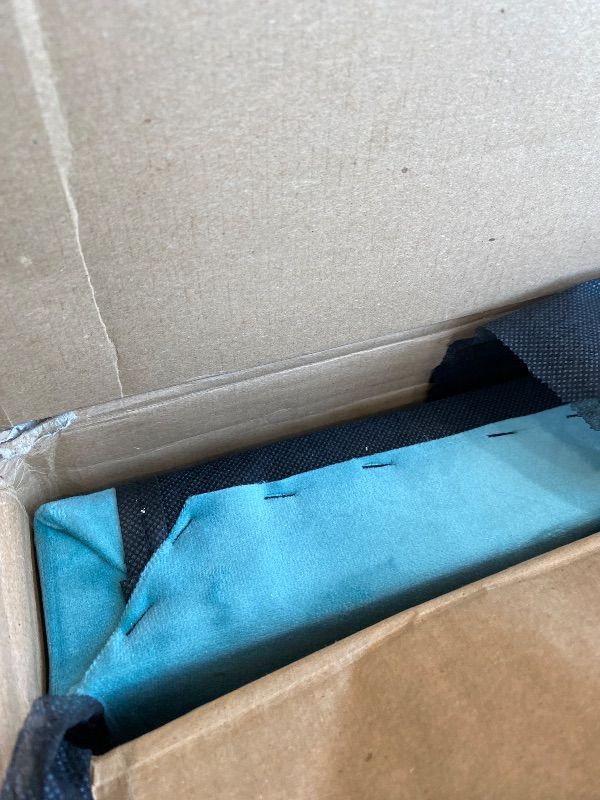 Photo 1 of *Partial Set* Little Seeds Monarch Hill Ambrosia Teal Full Size Upholstered Bed, Box 1/2