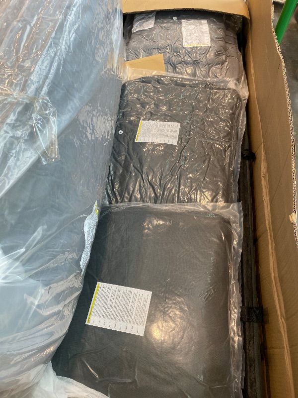 Photo 1 of *Partial Set* Homall Sofa for Living Room, Couch with Convertible Chaise, 3 Seat L-Shaped Sofas, Comfy Fabric Couches for Apartment, Small Space, Dark Gray **BOX 1/2**