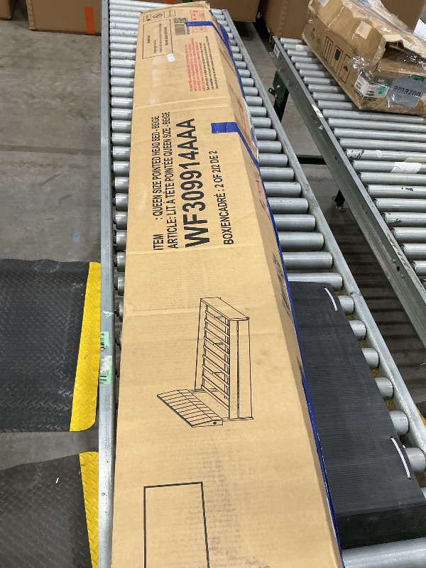 Photo 1 of *PARTIAL SET*
KTATK Teddy Fleece Queen Size Upholstered Platform Bed with Trundle & LED Lights,Wooden Bedframe w/Wood Slat Support,No Box Spring Needed,for Kid Teen Boy Girl,Beige