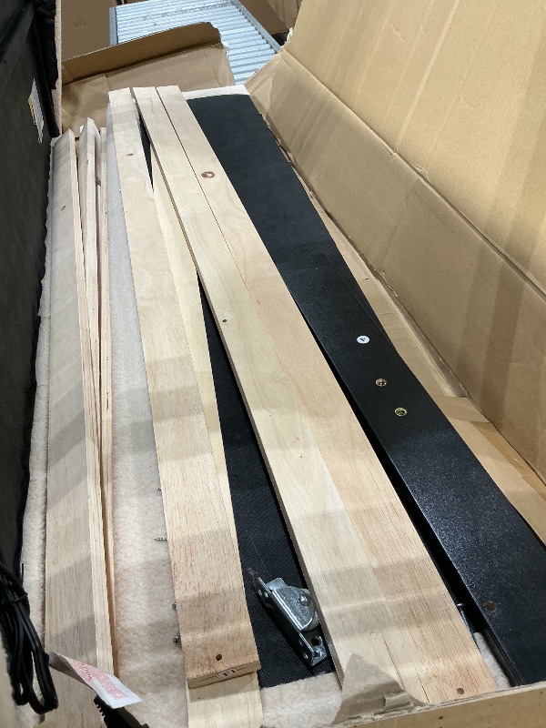 Photo 1 of ***SEE CLERK COMMENTS*** Queen Size Upholstered Platform Bed with Trundle, beige