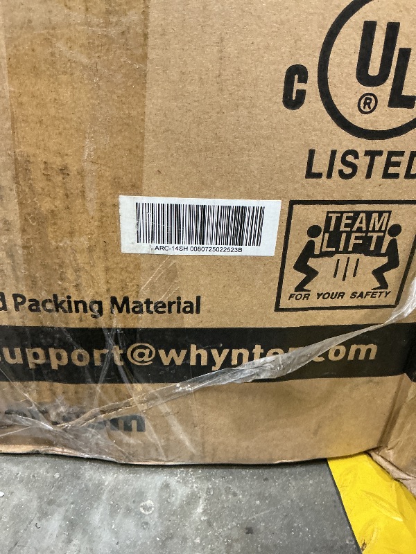 Photo 1 of ***READ CLERK NOTES*** Whynter Portable Air Conditioner 14,000 BTU & Heater with Dual Hose Dehumidifier & Cooling Fan for 500 Sq Ft Rooms, Includes AC Unit Window Kit, ARC-14SH (9,200 SACC)
