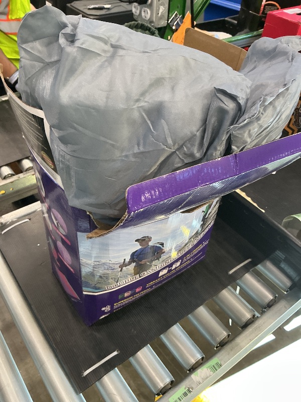 Photo 1 of *Minor Damaged*
Double Sleeping Bag for Adults Kids - Lightweight 2 Person Sleeping Bag with Pillow, Queen Size Waterproof Camping Sack Two Person for Girls, Boys, Youths, Teens, Compact for Cold Weather & Warm