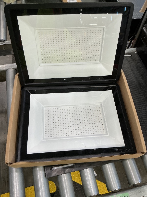 Photo 1 of ***SEE CLERK COMMENTS*** HWaySoul Black Lights 500W LED Black Flood Light with Plug(6ft Cable) for Body Paint, Fluorescent Poster, Neon Glow in The Dark Night