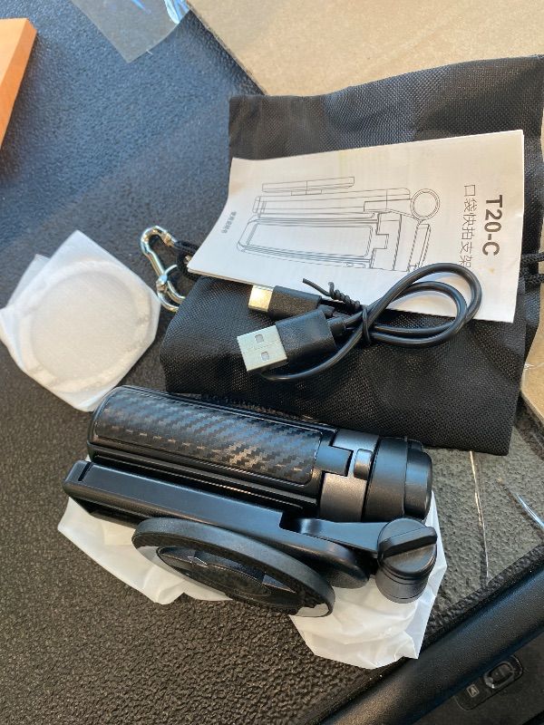 Photo 1 of 4-in-1 Multifunctional 360° Rotation Magnetic Selfie Stick,Universal Magnetic Phone Tripod with Detachable Remote Control, Extendable Mag Tripod Phone Stand for Video Recording & Vlogging