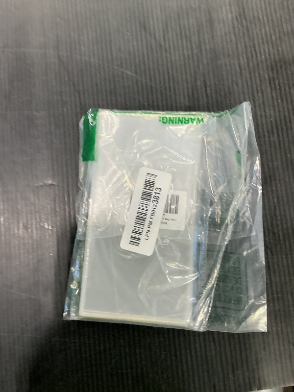 Photo 1 of 100 Pack 3x6 Inches Cakesicle Bags with Ties and Sticks - Clear Cellophane Bags for Candy, Bakery, Party Favor