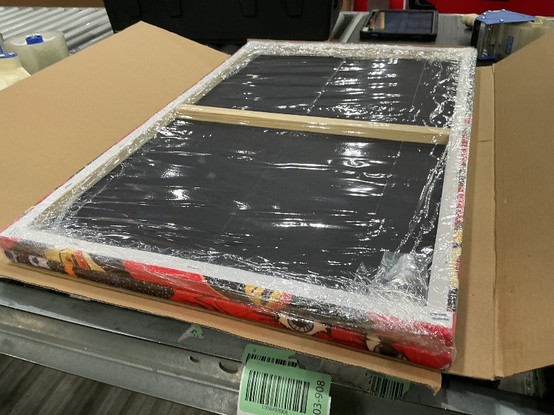 Photo 1 of 2 Pcs Framed Black Cat Cohen Hippie Psychedelic Retro Cool Girl Wall Art Mystical Animal Eyes Stars Canvas Print Art Poster Cat Lover Wall Decor Pictures Bedroom Living Room Teen Dorm Decor