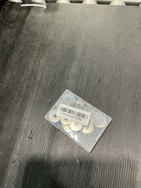 Photo 1 of 1/4 x 1'' (50 Pack) Stainless Steel Fender Washers, 1'' OD, (18-8) 304 Stainless Steel Metal Repair Washers for Screws and Bolts