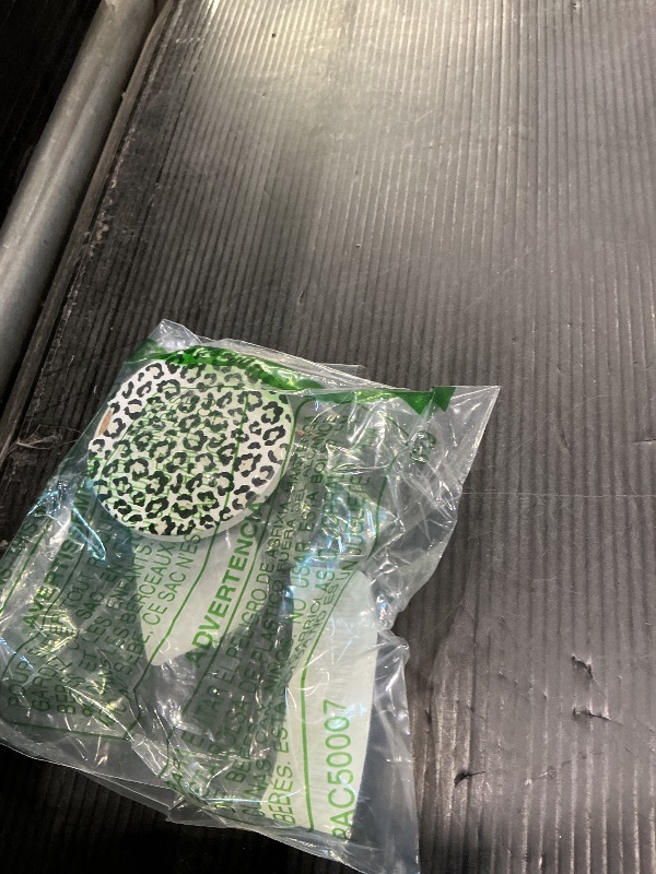 Photo 1 of **MINOR DAMAGE**
Absorbent Car Coasters for Cup Holders, 2 Pack Universal Anti Slip Ceramic Cup Coaster for Women Men 2.56 Inch Car Interior Accessories - White Grey Leopard 004